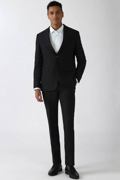 PETER ENGLAND Suits Solid Men Suit