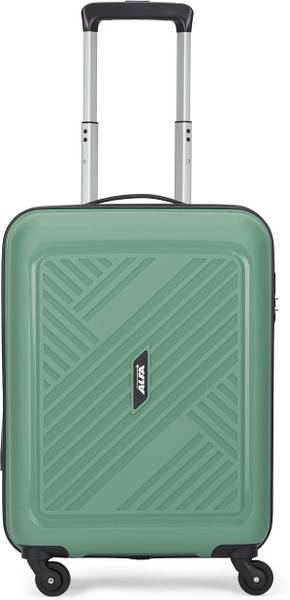 ALFA Rhino - 55 Hardbody Trolley Bag Cabin Suitcase 4 Wheels - 22 Inch