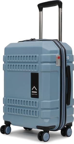 Uppercase Bullet Cabin Hardsided Trolley Bag, TSA Lock Anti-Scratch - Green Cabin Suitcase 8 Wheels - 21 inch