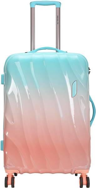 COOLIFE Large Check-in Suitcase (75 cm) - Hardsided Polycarbonate Luggage Trolley Bag Check-in Suitcase 8 Wheels - 28 inch