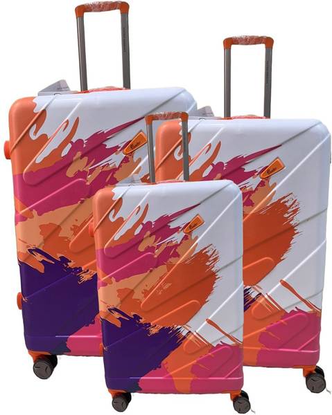 Printed trolley bags hot sale