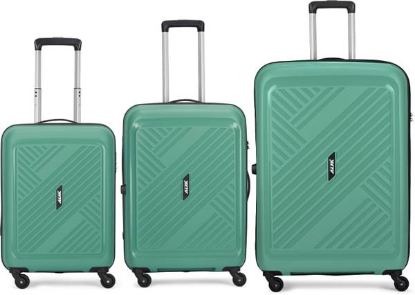 ALFA Rhino 3P Set (Cabin+ Medium+Large) - Trolley Bag Cabin & Check-in Set 4 Wheels - 30 Inch