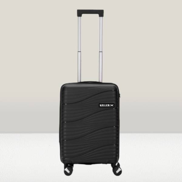 KILLER Hard Sided Spinners, Expandable Travel & Luggage Bags Trolley Bag Expandable Cabin Suitcase 4 Wheels - 22 inch