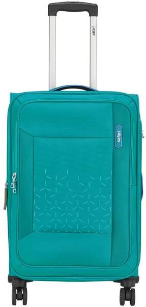 SAFARI Crystal Soft-Sided Polyester 5 Years Warranty 8 Wheel Luggage Expandable Check-in Suitcase 8 Wheels - 31 inch