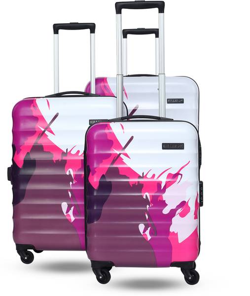 KILLER SPLASHPRINTED Combo set (30 Inch+ 26 Inch+ 22 Inch) Cabin & Check-in Set 4 Wheels - 30 Inch