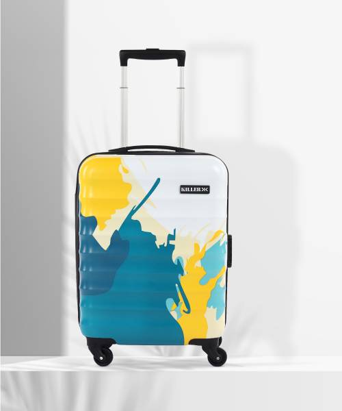 KILLER SPLASHPRINTED Cabin Suitcase 22 Inch Price History