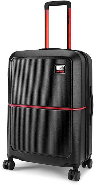 Urban Jungle by Safari Caliber Carbon Check-in Suitcase 8 Wheels - 26 inch