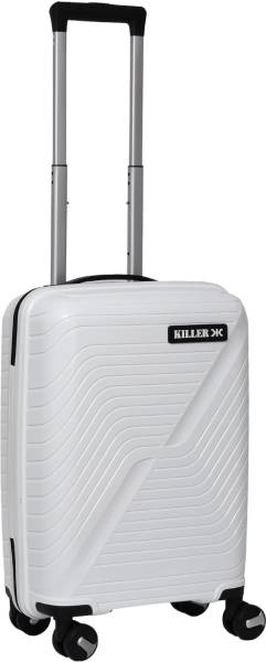 KILLER Hard Sided 4 Wheel Spinners, Expandable Travel & Luggage Bags Trolley Expandable Check-in Suitcase 4 Wheels - 20 inch