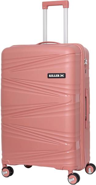 KILLER Hard Sided Spinners, Expandable Travel & Luggage Bags Trolley Bag Expandable Check-in Suitcase 4 Wheels - 28 inch