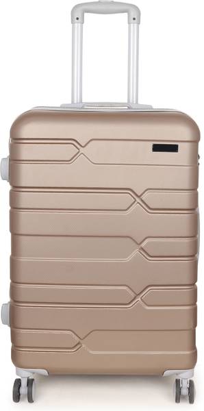 Trillium Scratchproof 360 Degree Rotating Latest Trolley Bag Hard Sided 8 Wheel Expandable Check-in Suitcase 8 Wheels - 24 inch