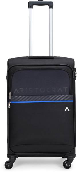 Small Cabin Suitcase (58 cm) - Brezza 4W Strolly (E) 58 Black - Black