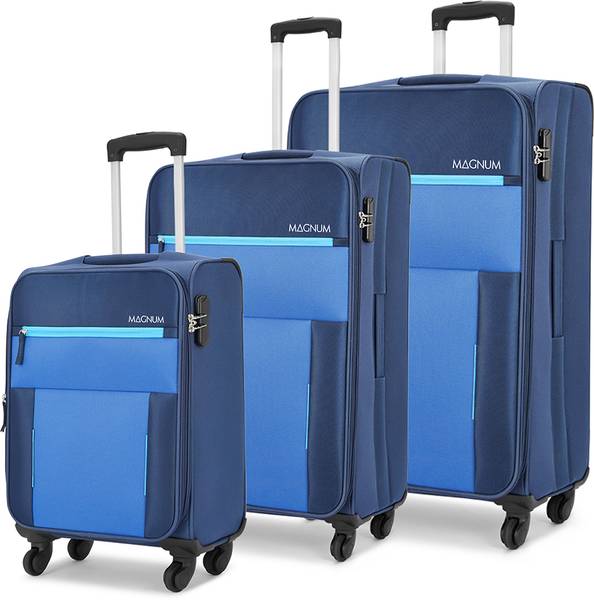 Safari Magnum Drift 57/67/77 4W Expandable Cabin & Check-in Set 4 Wheels - 30 inch