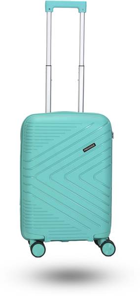 PROVOGUE Hard Shell Travel Trolley Bags For Men & Women Expandable Cabin Suitcase 4 Wheels - 22 inch