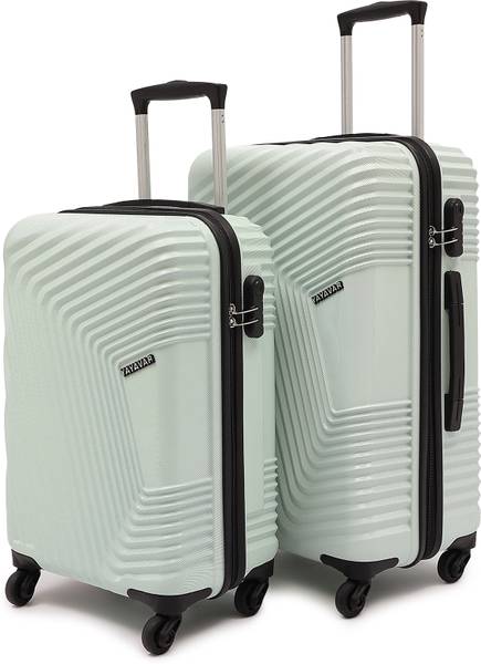 YAYAVAR Monaco Scratchproof 360Degree Rotating Latest Design Trolley Bag Check-in Suitcase 4 Wheels - 26 Inch