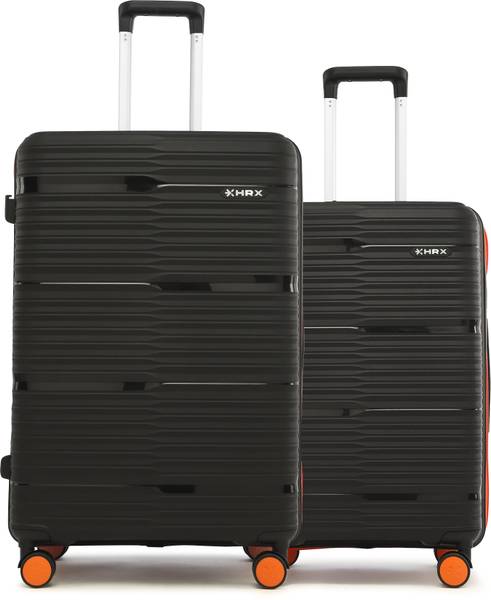 HRX by Hrithik Roshan Zanzibar Cabin & Check-in Set 8 Wheels - 26 inch