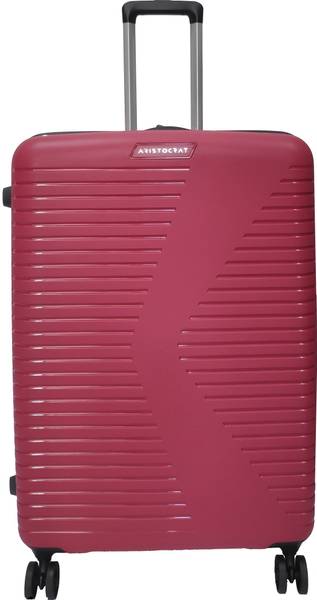 VIP ARISTOCRAT MEDIUM SIZE 8 WHEELS UNBREAKABLE TROLLEY BAG 67 CM Check-in Suitcase - 27 inch