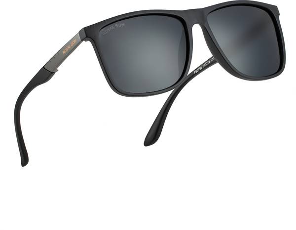ROYAL SON Wayfarer, Retro Square Sunglasses
