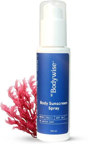 Be Bodywise Sunscreen - SPF 50 PA+++ Sunscreen Spray With SPF 50 PA+++ | With SunCat DE | Broad Spectrum Protection