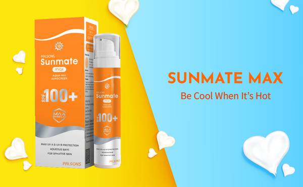 PALSON SUNMATE MAX Sunscreen Gel - SPF 100+ PA+++