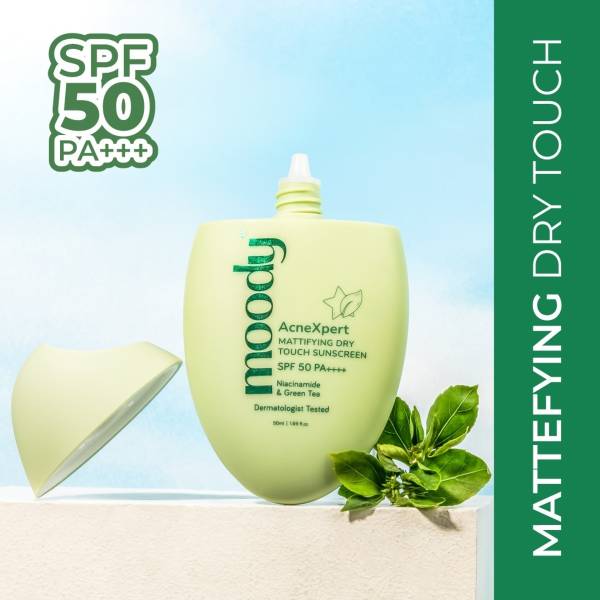 MOODY Sunscreen - SPF 50 PA+++ AcneXpert Sunscreen