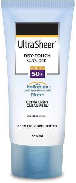 Ursus Sunscreen - SPF 50 PA+++ Sheer Dry-Touch Sunblock SPF 50+ PA+++ Water Resistant Sunscreen