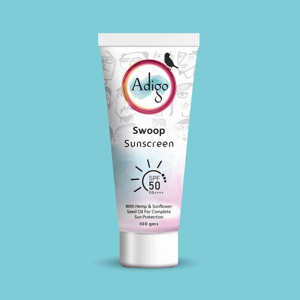 adigo Sunscreen - SPF 50 PA++++ Swoop Sunscreen