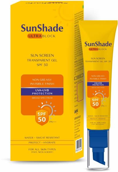 Leeford Sunscreen - SPF 50 Sunshade Ultra Matte Sunscreen Gel | UVA + UVB & Broad Spectrum Protection