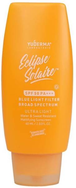 Yuderma Sunscreen - SPF 50 PA+++ Eclipse Solaire Mattifying Sunscreen For Normal Skin Type Spf 50 Pa+++, 60Ml