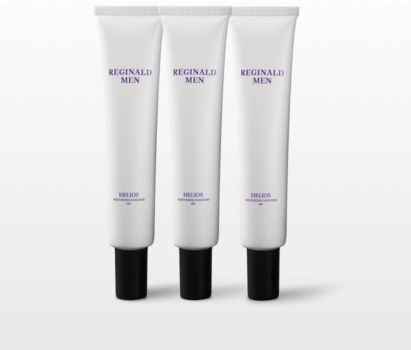 Reginald Men Sunscreen - SPF 50+ PA++++ Brightening & Moisturising Sunscreen, SPF 50 PA++++ with 9 Actives , Pack of 3