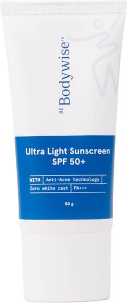 Be Bodywise Sunscreen - SPF 50 PA+ Ultra Light Sunscreen SPF50+ |Super ...