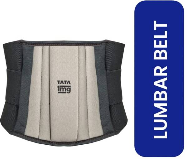 TATA 1mg Lumbar Sacral Belt With 5 Flexible Splints Lumbar Support Back
