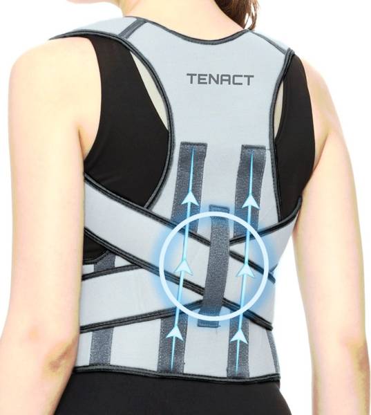 TENACT Posture Corrector Belt for Men & Women Shoulder & Back Support Posture Corrector