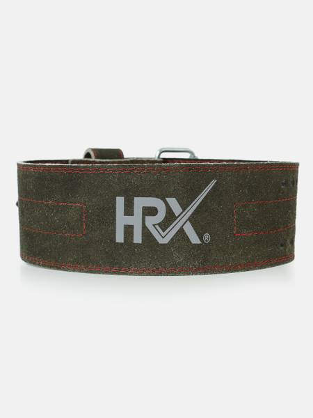 HRX Gym Belt for Weightlifting Workouts Deadlifts Powerlifts Weight Lifting Belt