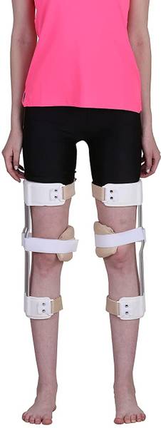Salo Orthotics Knee Genu Valgum Genu Varum Knock Knee & Bow Leg Brace (Pair of 17 inches) Knee Support