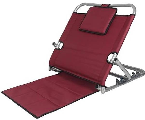 CLASORA Surgical Adjustable Hospital Back Rest For Use On Bed Or Back Support (RED) Back / Lumbar Support