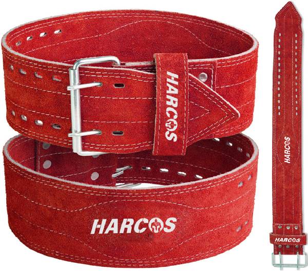 HARCOS Real Leather Power Lifting gym belt backPain support & Squatting Fitness No Tear Abdominal Belt