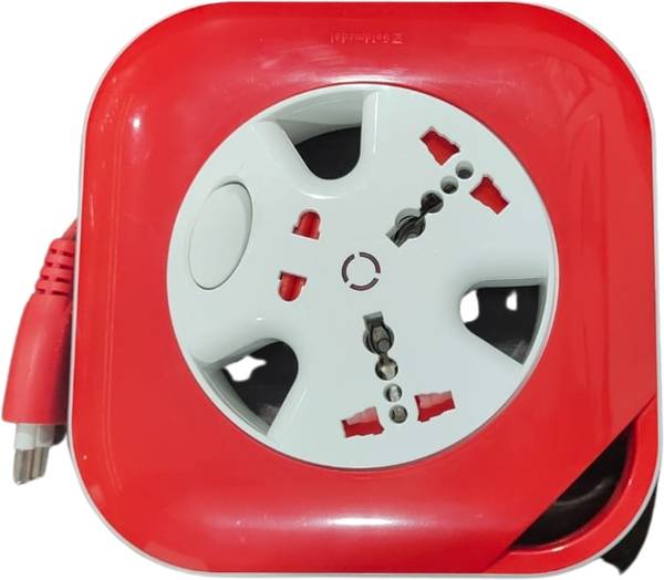 Goldmedal Infino 2 pin with Indicator & 2 International Socket with smart switch 3 Socket Extension Boards