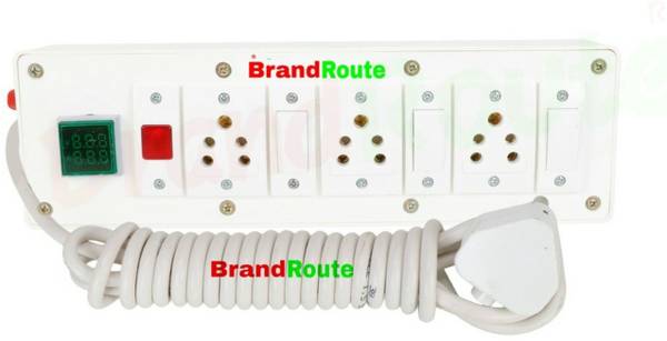 BrandRoute voltage + Amp Meter Extension Board Anchor Component Fitted 3 Socket Extension Boards