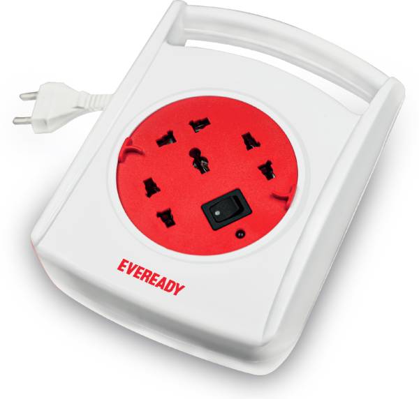 EVEREADY Everprotect Reel X8 | Fire Retardant Body | Surge Protection | 2 Year Warranty | 3 Socket Extension Boards