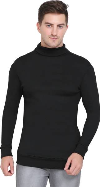 RED CLOVER Full Sleeve Solid Men Sweatshirt