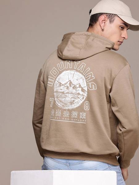 Roadster Full Sleeve Printed Men Sweatshirt