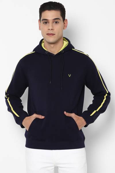 Allen solly full sleeve solid men sweatshirt 2025