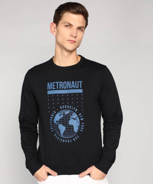 METRONAUT Full Sleeve Printed Men Sweatshirt Price History
