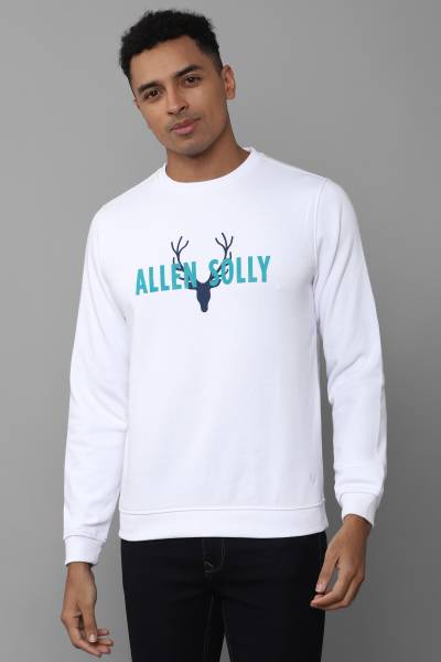 Allen Solly Full Sleeve Printed Men Sweatshirt