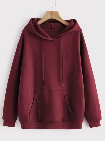 BEING WANTED Full Sleeve Solid Men Sweatshirt
