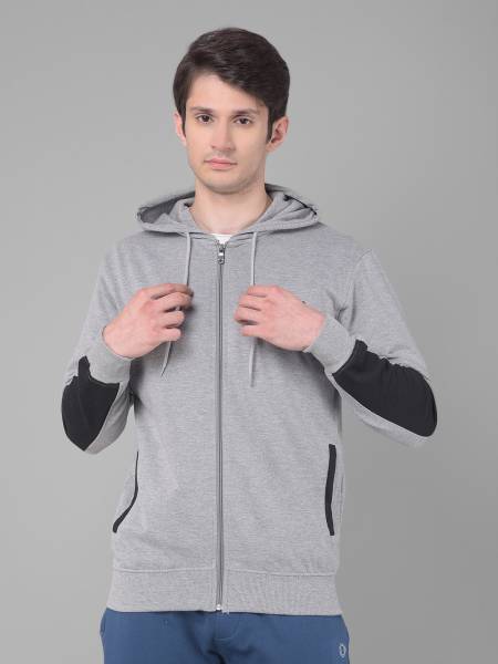 Dollar Full Sleeve Color Block Men Sweatshirt