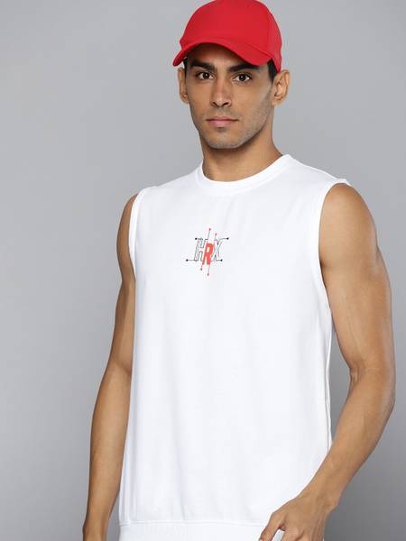 Hrx top sleeveless hoodie