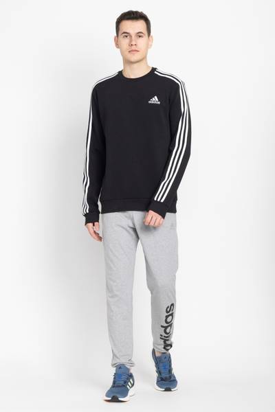 Adidas full sleeve clearance striped men's sweatshirt