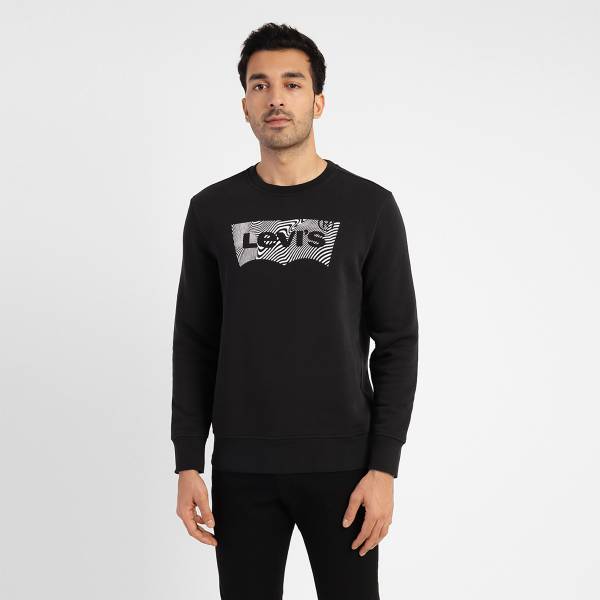 Levi's full sleeve printed on sale men's sweatshirt