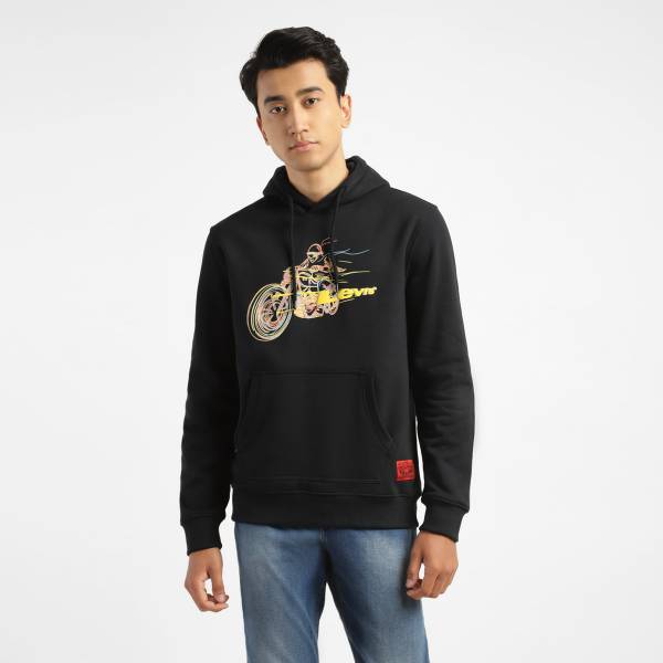 LEVI S Full Sleeve Graphic Print Men Sweatshirt Price History